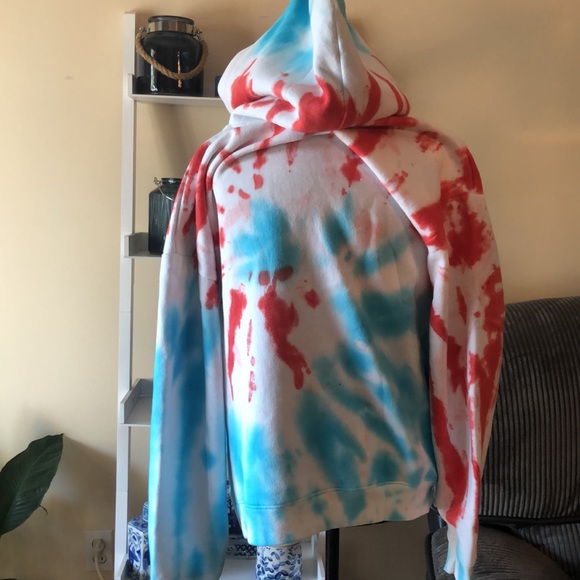CRIMINAL DAMAGE tie dye hoodie size medium - Picture 13 of 16